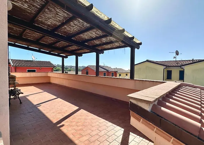 S335 - Sirolo, Trilocale Con Terrazzo Panoramico 锡罗洛